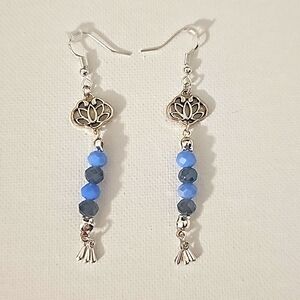 Chakra charm earrings!